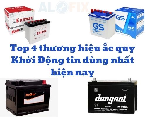 TOP 4 ẮCQUY Ô TÔ TỐT NHẤT HIỆN NAY