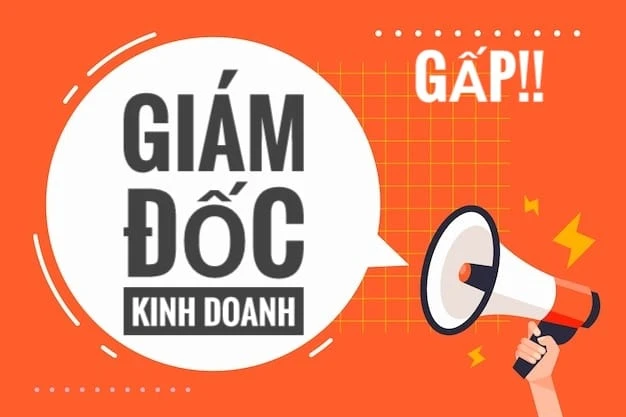 Thumbnail Tuyển GIÁM ĐỐC KINH DOANH TOÀN QUỐC.